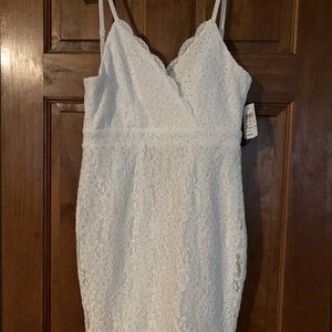 Brand New, tags still on. Cute homecoming, semi-formal or graduation dress.